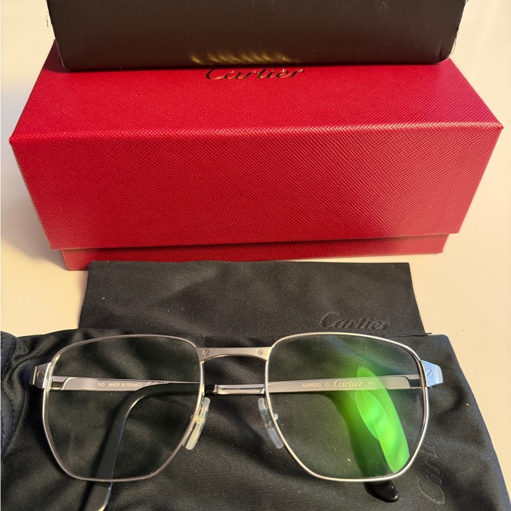 Cartier Silver Men's Glasses